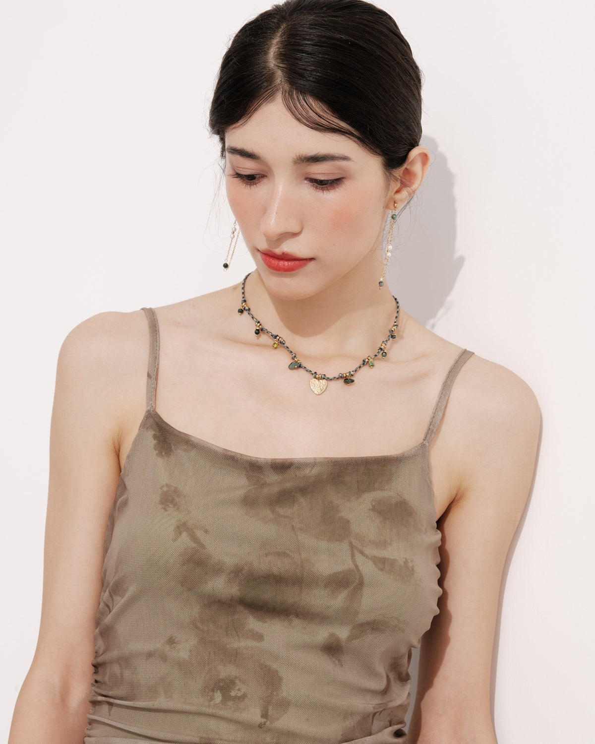 Earth & Sea Mixed Gemstone necklace