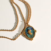 Tidal Stone Pendant Necklace