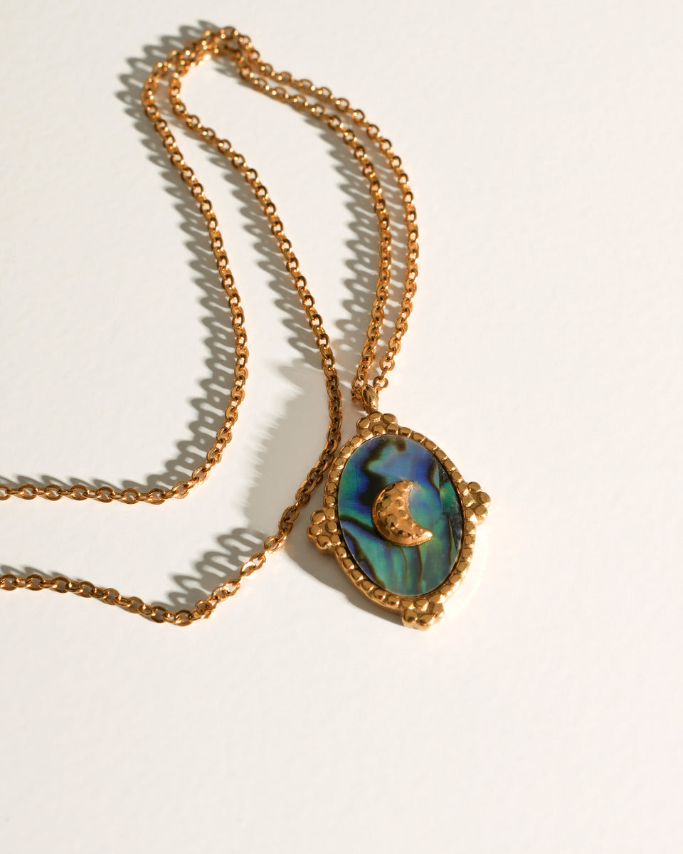 Tidal Stone Pendant Necklace