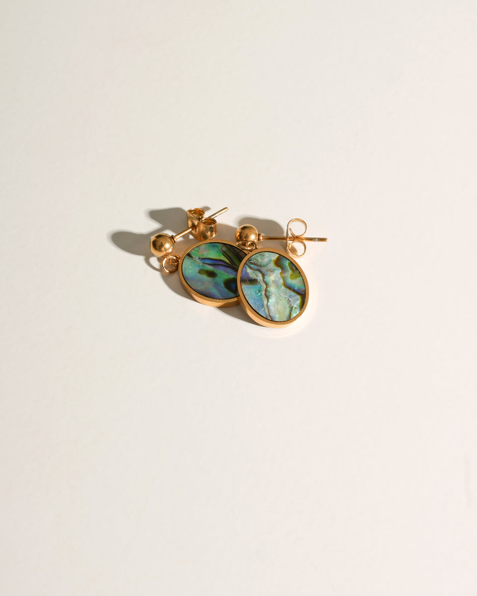Tidal Stone Stud Earrings