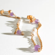 Lavender Drift Drop Earrings