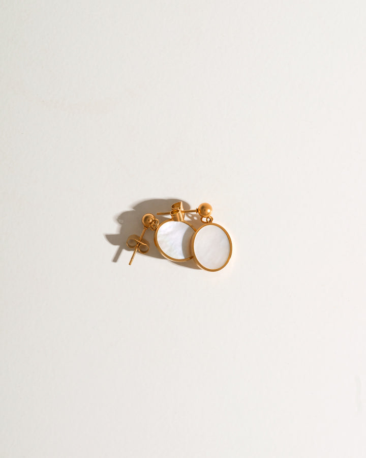 Tide Stone Stud Earrings