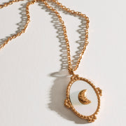 Tide Stone Pendant Necklace