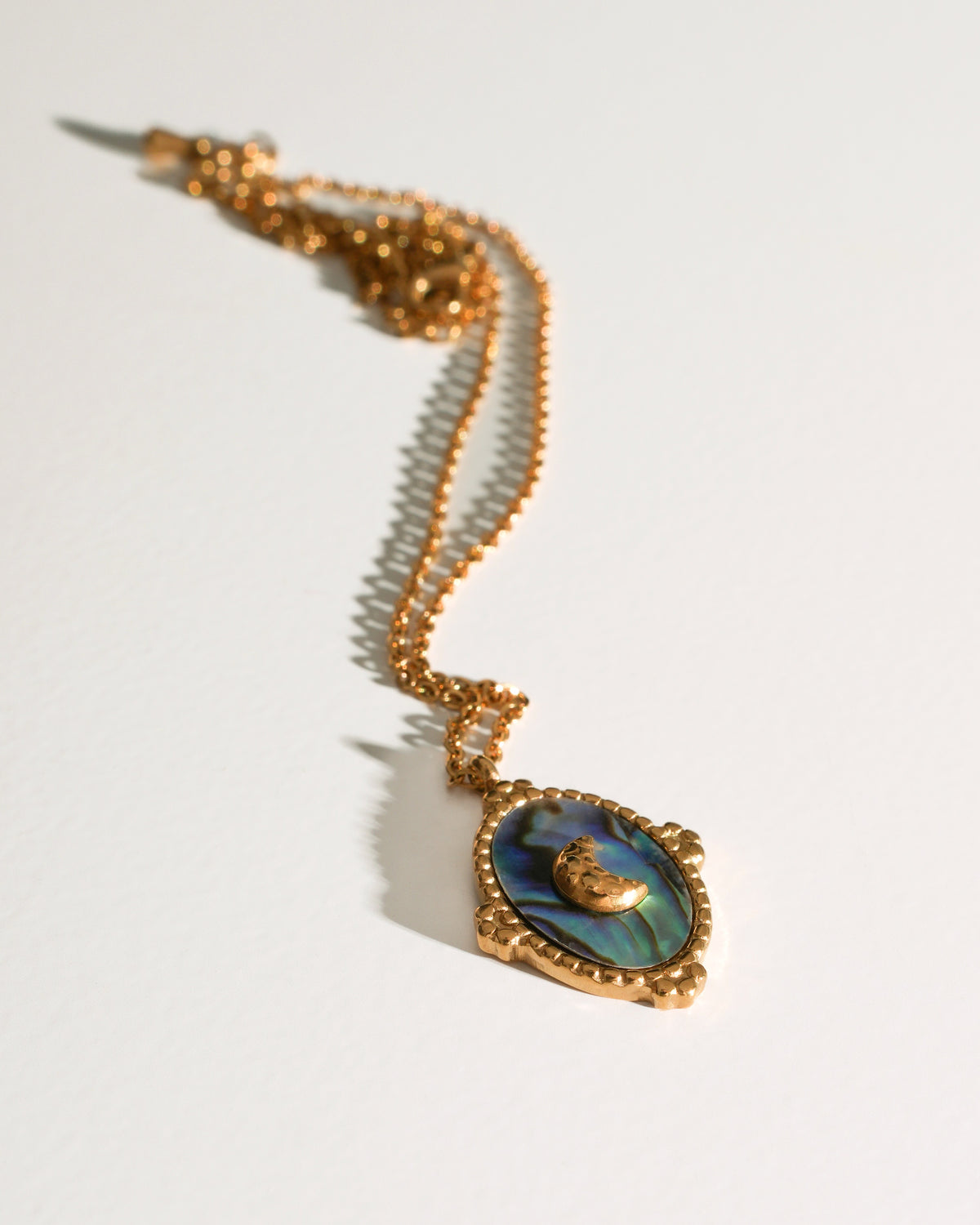 Tidal Stone Pendant Necklace