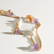 Lavender Drift Drop Earrings