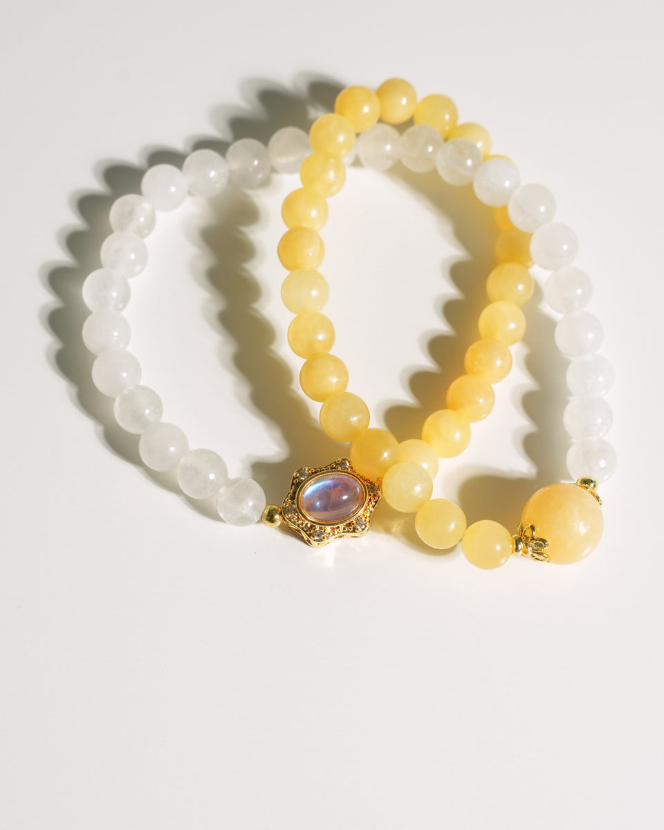 Manifest & Flow Gemstone Bracelet
