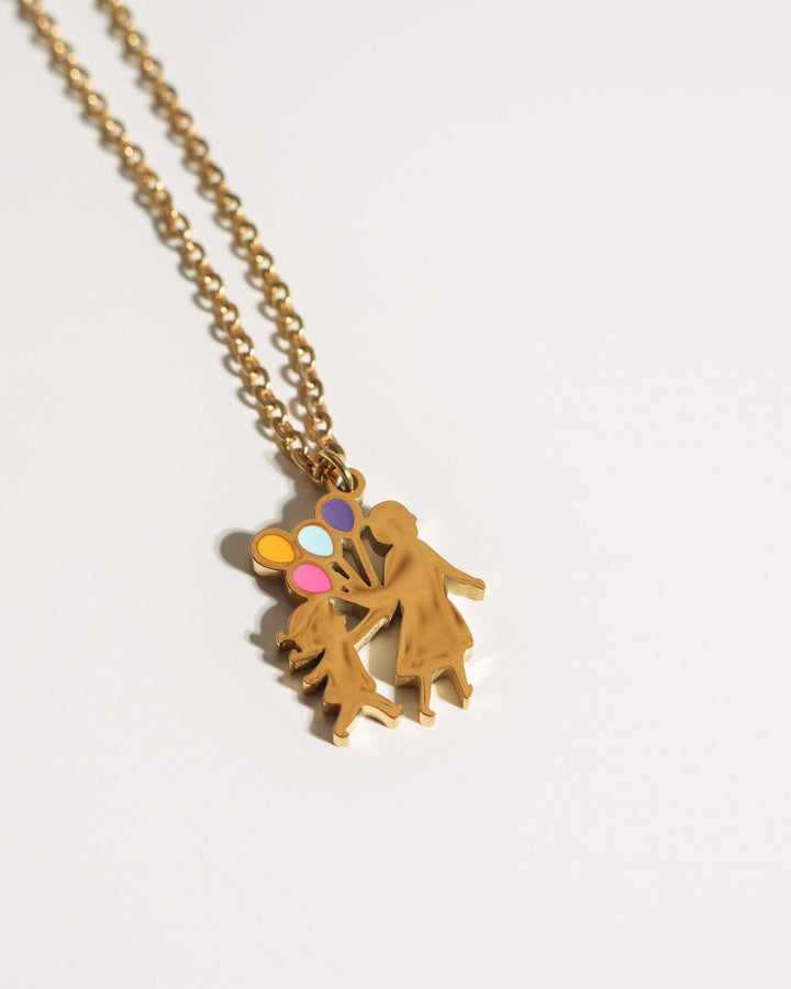 "Love is in the Air" Mother & Daughter Necklace