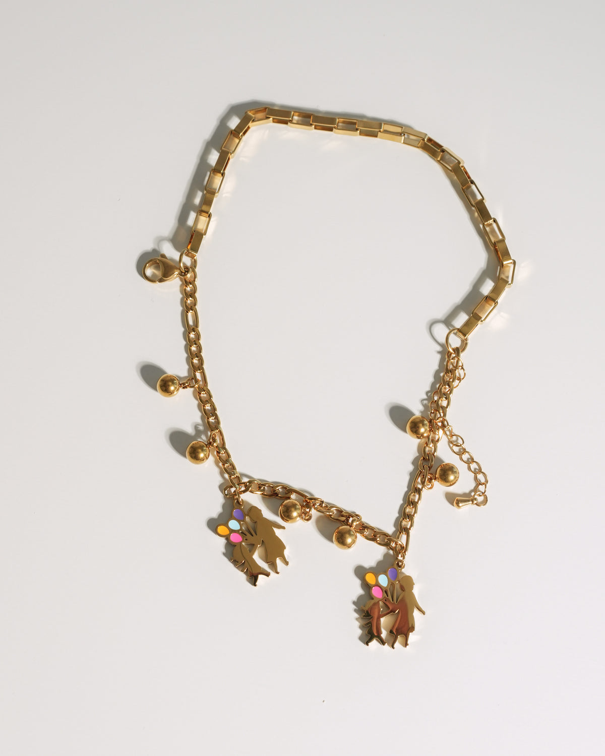 "Love is in the Air" Eternal Bond Layered Charm Bracelet