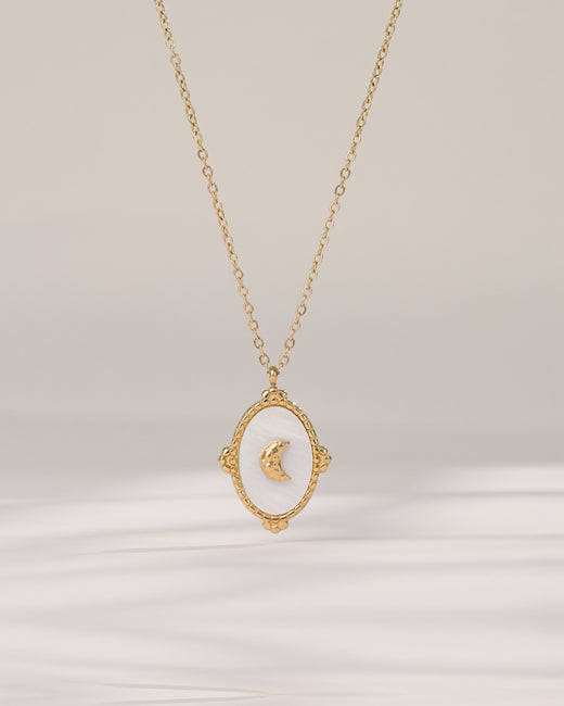 Tide Stone Pendant Necklace