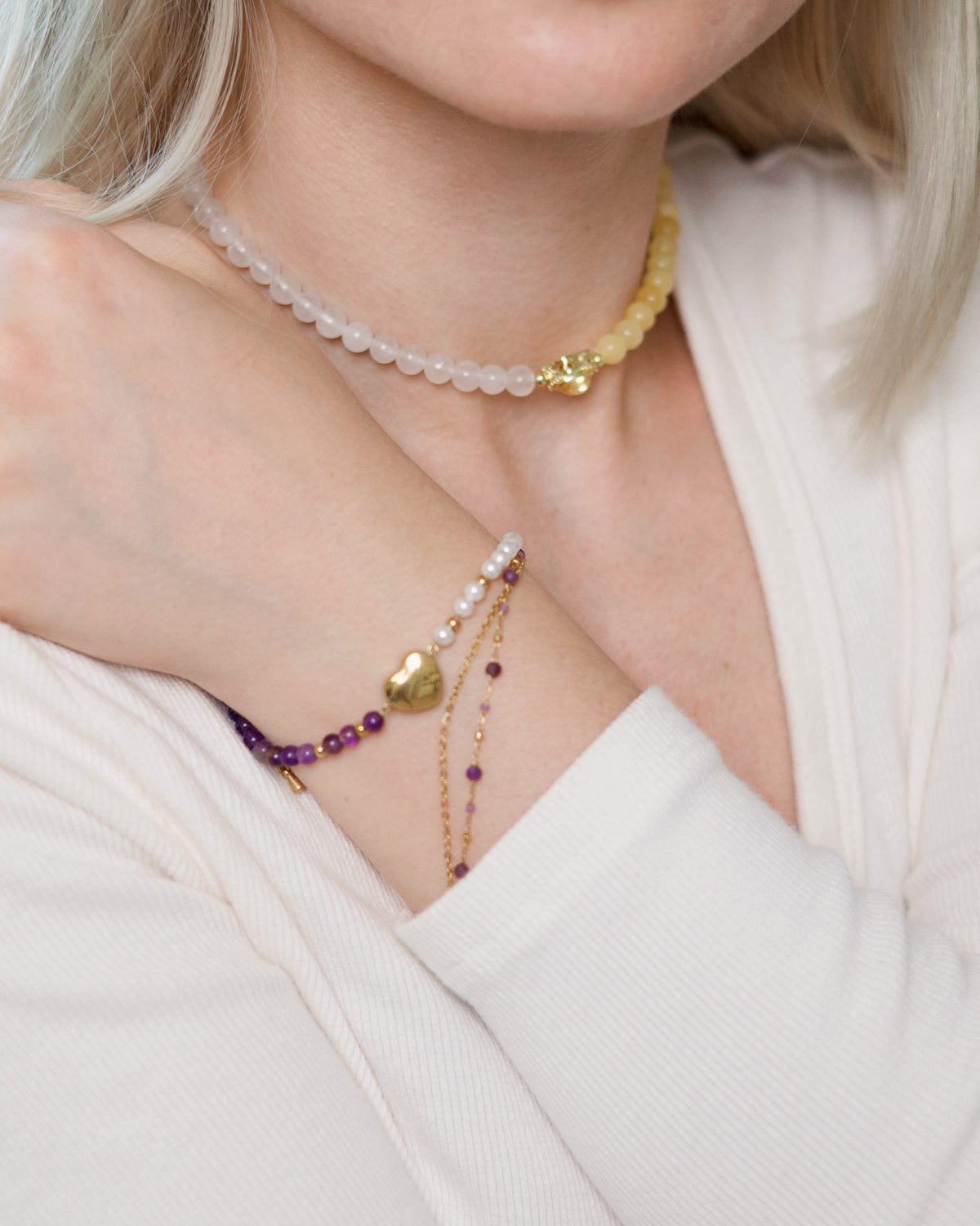 Lavender Drift Bracelet