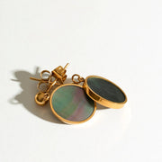Mist Tide Stud Earrings