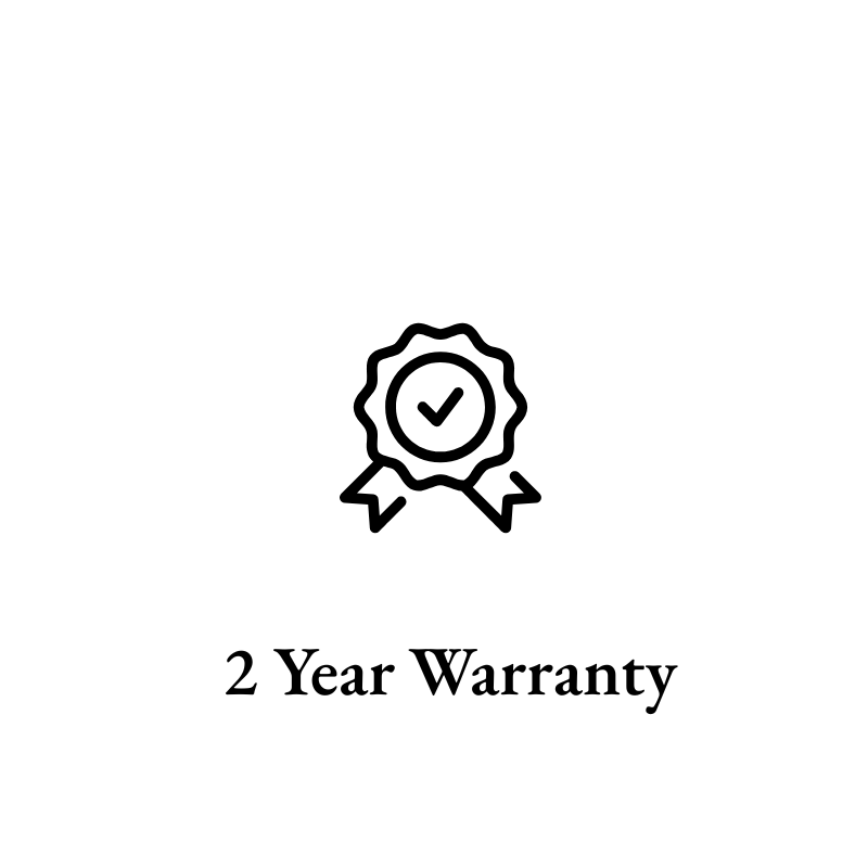 2 Year Warranty